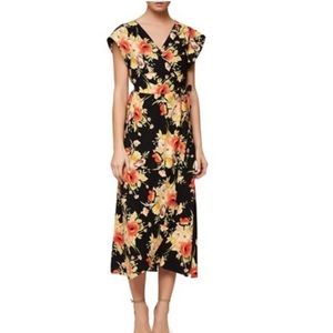 Sanctuary Floral Wrap Dress
